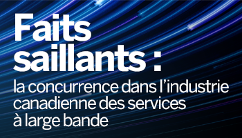 Highlights: Competition in Canada's Broadband Industry