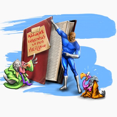 Graphique du Petit livre noir de la fraude – Fraudes visant les entreprises