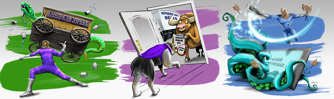 Bannière du Petit livre noir de la fraude